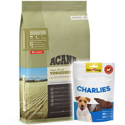 Acana Yorkshire Pork Domuz ve Bal Kabaklı Köpek Maması 2 Kg + Gimdog 70 Gr Köpek Ödülü - Acana