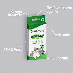 Active Clean Kedi Tuvalet Filtresi 5 li Paket - 4