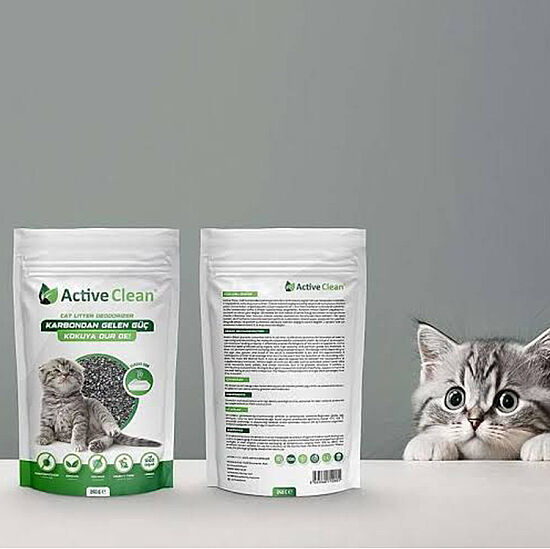 Active Clean Plus Kedi Kumu Koku Giderici 240 Gr - 3