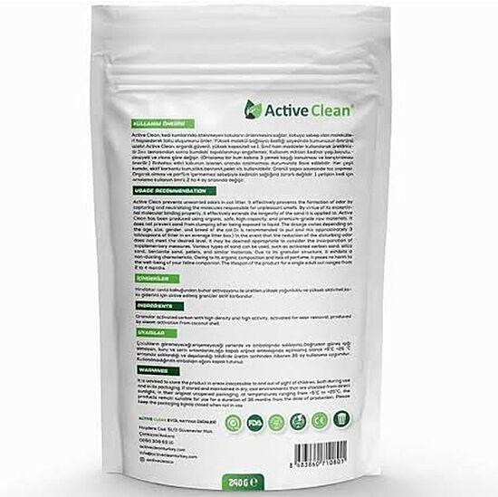 Active Clean Plus Kedi Kumu Koku Giderici 240 Gr - 2