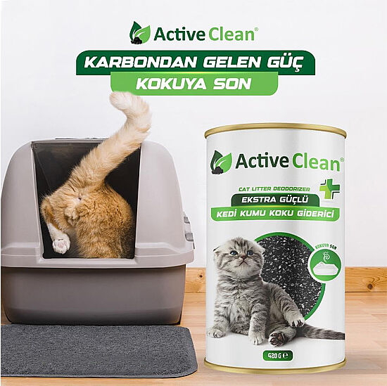 Active Clean Plus Kedi Kumu Koku Giderici 420 Gr - 2