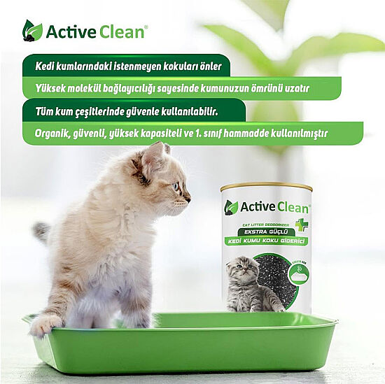 Active Clean Plus Kedi Kumu Koku Giderici 420 Gr - 5