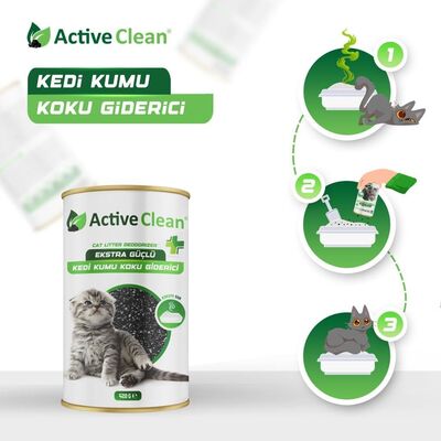 Active Clean Plus Kedi Kumu Koku Giderici 420 Gr