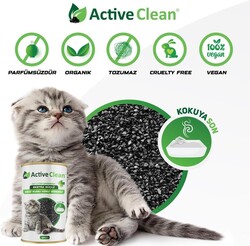 Active Clean Plus Kedi Kumu Koku Giderici 420 Gr - Thumbnail