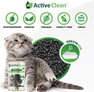 Active Clean Plus Kedi Kumu Koku Giderici 420 Gr