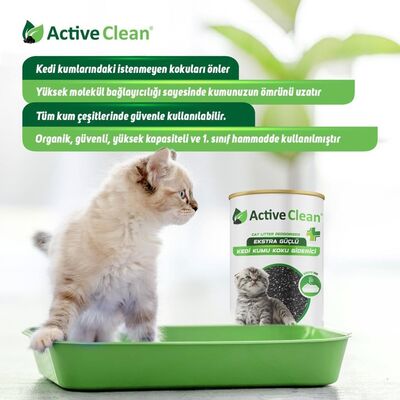 Active Clean Plus Kedi Kumu Koku Giderici 420 Gr