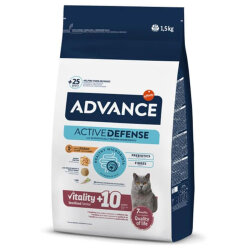 Advance +10 Sterilised Yaşlı Kısırlaştırılmış Kedi Maması 1,5 Kg + Gimcat 20 Gr Multivitamin Paste - 2