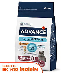 Advance +10 Sterilised Yaşlı Kısırlaştırılmış Kedi Maması 1,5 Kg - Advance