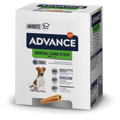 Advance Box Dental Stıck Ağız ve Diş Sağlığı Mini Irk Köpek Ödülü 360 Gr - (Kutu İçeriği 90 Gr x 4 Adet)