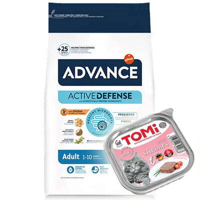 Advance Chicken and Rice Adult Dry Cat Food 15 Kg.