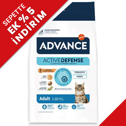 Advance - Advance Chicken and Rice Adult Dry Cat Food 15 Kg.