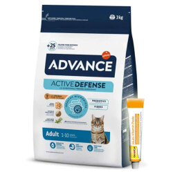 Advance Chicken and Rice Adult Dry Cat Food 3 Kg. - 1