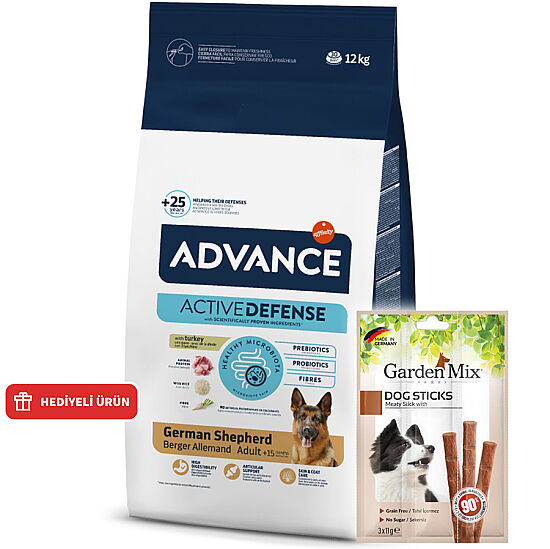 Advance German Shepherd Adult Dry Dog Food 12 Kg. - 1
