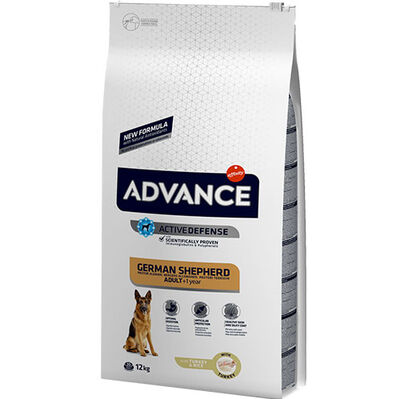 Advance German Shepherd Adult Dry Dog Food 12 Kg.