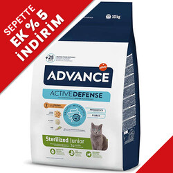 Advance - Advance Junior Kısırlaştırılmış Yavru Kedi Maması 10 Kg