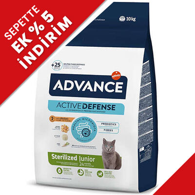 Advance Junior Kısırlaştırılmış Yavru Kedi Maması 10 Kg