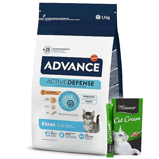 Advance Kitten Dry Cat Food 1,5 Kg. - 1
