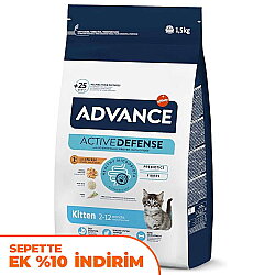 Advance Kitten Dry Cat Food 1,5 Kg. - Advance