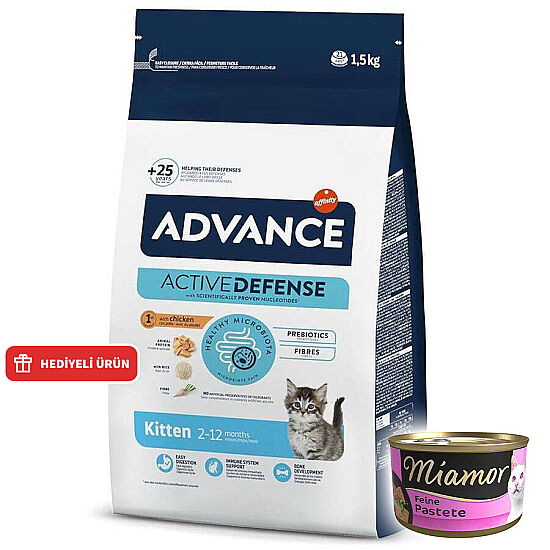 Advance Kitten Dry Cat Food 1,5 Kg. - 1