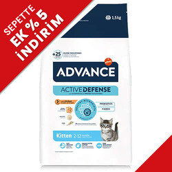 Advance - Advance Kitten Dry Cat Food 1,5 Kg.