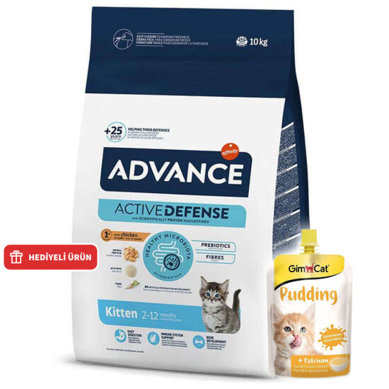 Advance Kitten Dry Cat Food 10 Kg. - 1
