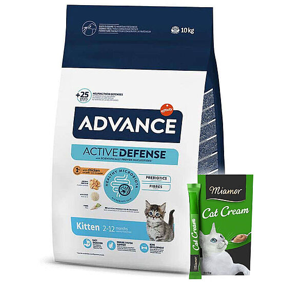 Advance Kitten Dry Cat Food 10 Kg. - 1