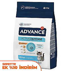 Advance Kitten Dry Cat Food 10 Kg. - Advance