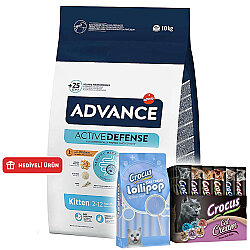 Advance Kitten Dry Cat Food 10 Kg. - Advance