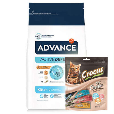 Advance Kitten Dry Cat Food 10 Kg.