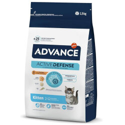 Advance Kitten Yavru Tavuk Etli Kedi Maması 1,5 Kg - Advance