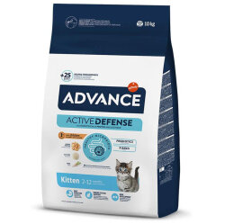 Advance Kitten Yavru Tavuk Etli Kedi Maması 10 Kg - Advance