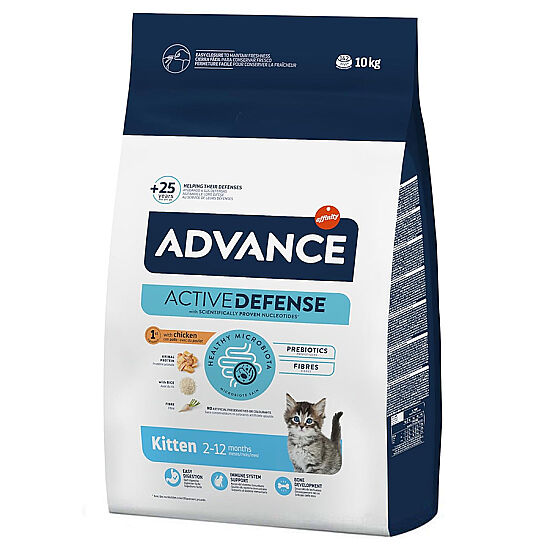 Advance Kitten Yavru Tavuk Etli Kedi Maması 10 Kg - 2