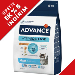 Advance - Advance Kitten Yavru Tavuk Etli Kedi Maması 3 Kg