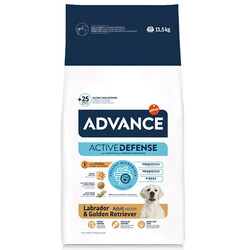 Advance Labrador Golden Retriever Irk Köpek Maması 11,5 Kg + Temizlik Mendili - Advance