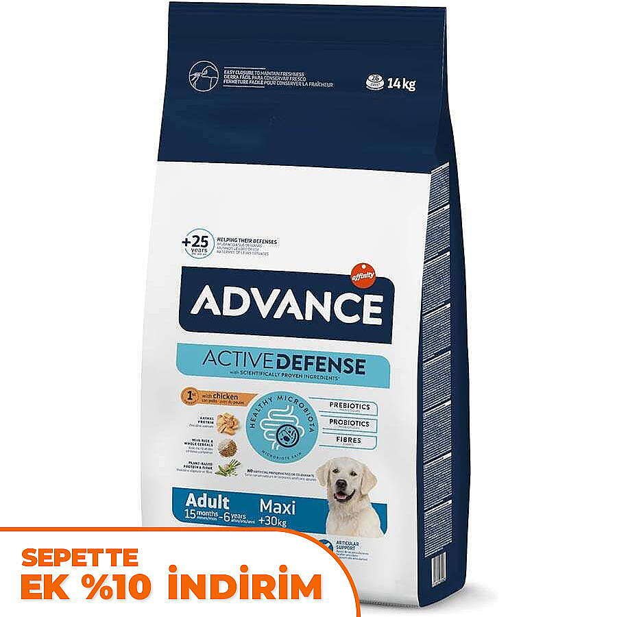 Advance Maxi Adult Tavuk Etli Köpek Maması 14 Kg 
