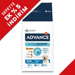 Advance - Advance Maxi Adult Tavuk Etli Köpek Maması 14 Kg