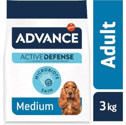 Advance Medium Tavuklu Orta Irk Köpek Maması 3 Kg + Temizlik Mendili - 2