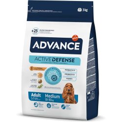 Advance Medium Tavuklu Orta Irk Köpek Maması 3 Kg + Temizlik Mendili - Advance