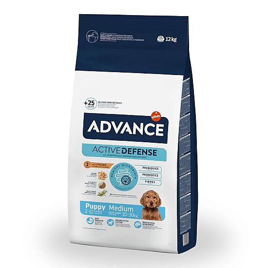Advance Medium Puppy Tavuk Etli Yavru Köpek Maması 12 Kg - 3