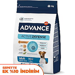 Advance Mini Adult Dry Dog Food 3 Kg. - Advance