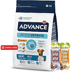 Advance Mini Adult Dry Dog Food 3 Kg. - Advance