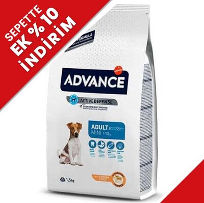 Advance Mini Adult Dry Dog Food 3 Kg.