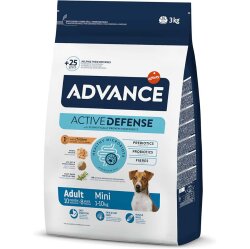 Advance Mini Küçük Irk Tavuklu Köpek Maması 3 Kg + Temizlik Mendili - Advance