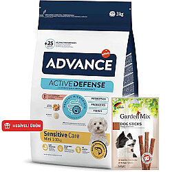 Advance Mini Sensitive Salmon Dry Dog Food 3 Kg. - Advance