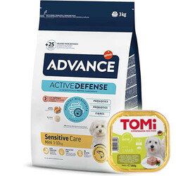 Advance - Advance Mini Sensitive Salmon Dry Dog Food 3 Kg.