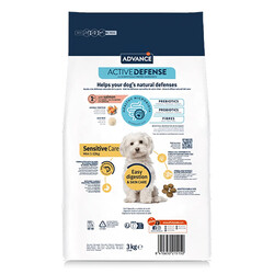 Advance Mini Sensitive Salmon Dry Dog Food 3 Kg. - 3
