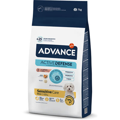 Advance Mini Sensitive Salmon Dry Dog Food 7,5 Kg.