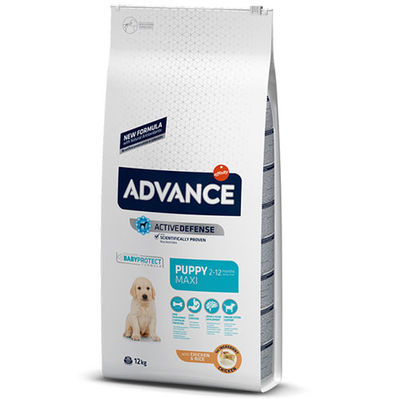 Advance Puppy Maxi Dry Dog Food 12 Kg.