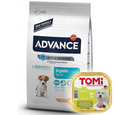 Advance Puppy Mini Dry Dog Food 3 Kg.