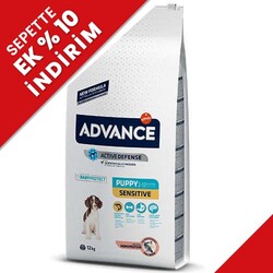 Advance - Advance Puppy Sensitive Salmon Dry Dog Food 12 Kg.
